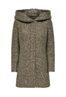 Women Coat Only Onlsedona Boucle Wool Walnut