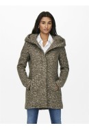 Palton Dama Only Onlsedona Boucle Wool Walnut