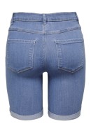 Pantaloni Scurti Dama Only Onlrain Life Mid Long Light Blue Denim
