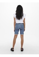 Pantaloni Scurti Dama Only Onlrain Life Mid Long Light Blue Denim