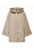 Women Jacket Only Onllea Parka Silver Mink