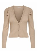 Women Cardigan Only Onlelva Life Frosted Almond