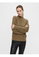 Pulover Dama Yas Yasbriva Knit Ermine