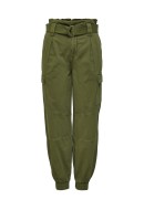 Pantaloni Dama Only Onlsaige Life Hw Pb Cargo Olive Drad