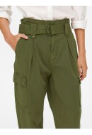 Pantaloni Dama Only Onlsaige Life Hw Pb Cargo Olive Drad