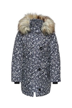 Geaca Parka Fete Only Kids  Koniris Fur Night Sky/Cool Ditzy