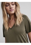 Rochie Pieces Pckamala Tee V-Neck Grape Leaf