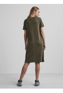 Rochie Pieces Pckamala Tee V-Neck Grape Leaf