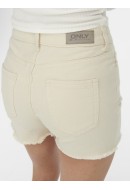 Pantaloni Scurti Dama Only Onlblush Mid Sk Dnm Ecru