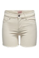 Pantaloni Scurti Dama Only Onlblush Mid Sk Dnm Ecru