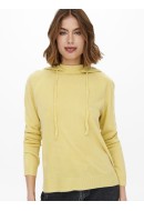 Women Sweater Onlamalia Hood Straw