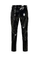 Pantaloni Dama Jjxx Jxcatie Faux Leather Black Detail Shiny