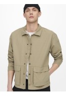 Men Jacket Only&Sons Onsleo Jackson Chinchilla