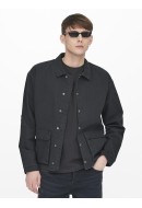 Men Jacket Only&Sons Onsleo Jackson Dark Navy