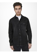 Camasa Barbati Only&Sons Onsleft Pk2011 Black Denim