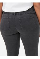 Women Jeans Carmakoma Caraugusta Life Hw Sk Ank Corsage Grey Denim