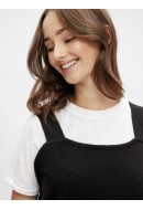 Rochie Pieces Pcelma Sl Knt Black