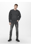 Men Jeans Only&Sons Onsweft Reg Pk0766 Grey Denim