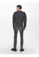 Men Jeans Only&Sons Onsweft Reg Pk0766 Grey Denim