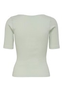 Bluza Dama Only Onlgwen Rib Square-Neck Green Lily