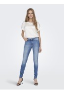 Blugi Dama Only Onlshape Reg Sk Dnm Rea768 Light Medium Blue Denim