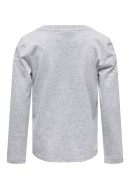 Kids T-shirt Only Kondisney Christmas Life Ls Light Grey Melange /Mickey