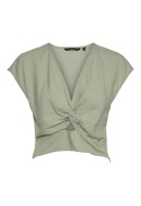 Bluza Dama Vero Moda Vmjesmilo Cs Crop Desert Sage
