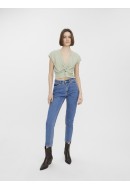 Bluza Dama Vero Moda Vmjesmilo Cs Crop Desert Sage