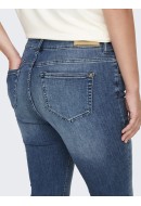 Blugi Dama Only Carmakoma Carwilly Reg Skinny Tai Medium Blue Denim