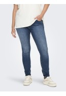 Blugi Dama Only Carmakoma Carwilly Reg Skinny Tai Medium Blue Denim
