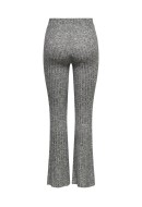 Pantaloni Dama Jacqueline De Young Jdymelisa Slit Dark Grey Melange