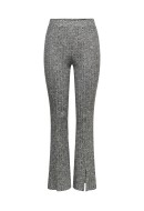 Women Pants  Jacqueline De Young Jdymelisa Slit Dark Grey Melange