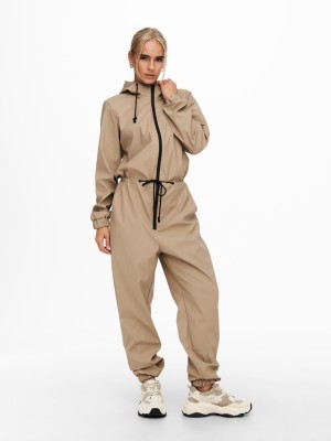 Salopeta Dama Only Leonora Rainsuit Silver Mink