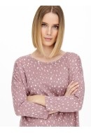 Bluza Dama Jacqueline De Young Jdytonsy 7/8 Sleeve Woodrose/Leo