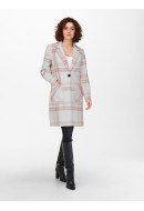 Palton Dama Only Onlannalina Check Wool Rose Smoke/Burlwood