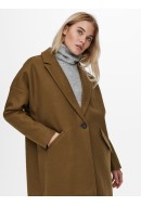 Women Coat Only Onlemma Long Rubber