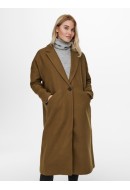 Women Coat Only Onlemma Long Rubber