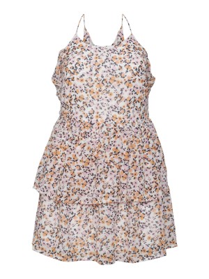 Dress Vero Moda Curve Vmdaniella Abk Snow White Ditsy Sunflower