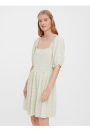 Rochie Vero Moda Vmtabby 2/4 Squae Neck Short Meadow Mist