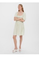 Rochie Vero Moda Vmtabby 2/4 Squae Neck Short Meadow Mist