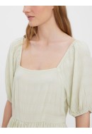 Rochie Vero Moda Vmtabby 2/4 Squae Neck Short Meadow Mist