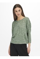 Bluza Dama Jacqueline De Young Jdytonsy 7/8 Sleeve Basil/Leo