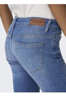 Women Jeans Only Onlcoral Life Sl Sk Agi387 Light Medium Blue Denim