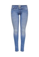 Women Jeans Only Onlcoral Life Sl Sk Agi387 Light Medium Blue Denim