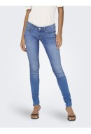 Women Jeans Only Onlcoral Life Sl Sk Agi387 Light Medium Blue Denim