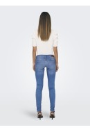 Women Jeans Only Onlcoral Life Sl Sk Agi387 Light Medium Blue Denim