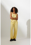 Maieu Dama Selected Slfulrikke Pleated Strap Lemon Meringue