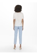 Tricou Dama Only Onlelise V-Neck Cloud Dancer