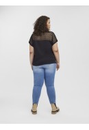 Bluza Dama Vero Moda Curve Vmcsofia Lace Black