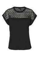 Bluza Dama Vero Moda Curve Vmcsofia Lace Black